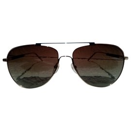 Salvatore Ferragamo-Sunglasses Salvatore Ferragamo Aviateur-Yellow