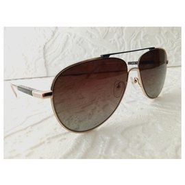 Salvatore Ferragamo-Sunglasses Salvatore Ferragamo Aviateur-Yellow