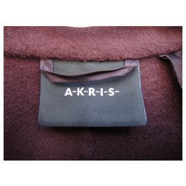 Akris-Casaco Akris em puro cashmere t 38 Nova Condição-Roxo