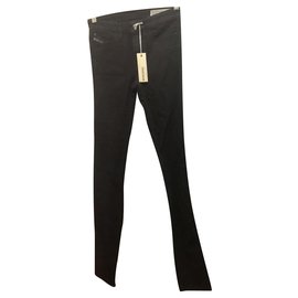 Diesel-Jean stretch super skinny Diesel Nouveau-Noir