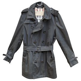 Burberry Brit Abrigos de hombre abrigos Negro