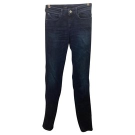 Armani Jeans-Armani Jeans, Moulant, Étendue-Bleu