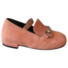 Gucci-Oxfords Loafers-Pink