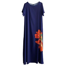 Pier Antonio Gaspari Ink blu dress Blue