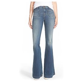 J Brand Demi queimado Jeans arranha-céus em Ashbury Azul