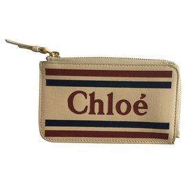Chloé Wallets Beige