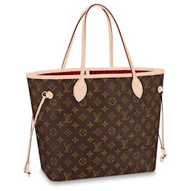 Louis Vuitton-Neverfull MM nuevo-Castaño