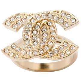 Chanel-Chanel Ring-Golden