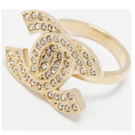 Chanel-Chanel Ring-Golden