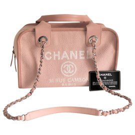 Chanel-Deauville Bowling-Pink