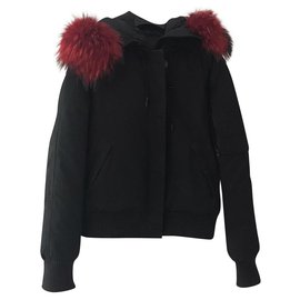 Kenzo Black Down Jacket M Black