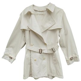 trench léger Hermès vintage t 38 /40 Blanc