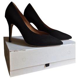 Bellissime décolleté nere Isabel Marant, Modello Prissy,  neufs Nero