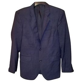 Ermenegildo Zegna Trofeo 2 Knöpfe Einreihige graue Anzugjacke, Größe S Grau