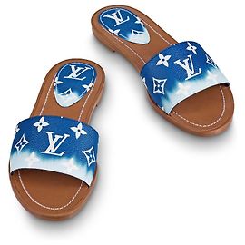 Louis Vuitton Mules LV new Escale collection blue Blue