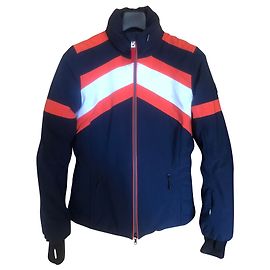 Bogner Giacca da sci Fire + Ice Bianco Blu Arancione