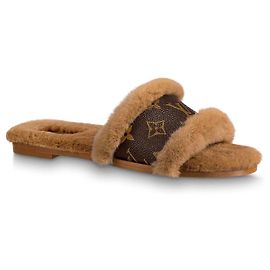 Louis Vuitton LV mules new Brown