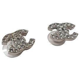 Chanel Ohrringe Silber