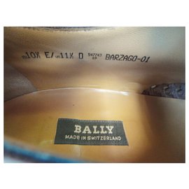 Bally-treccia derby bally size 44,5-Marrone
