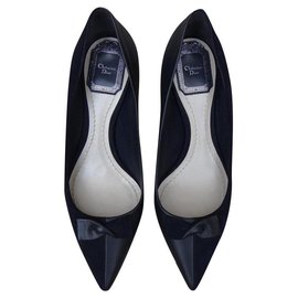 Dior-Heels-Navy blue