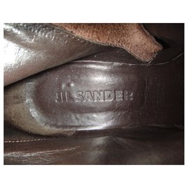 Jil Sander-Jil Sander p boots 36-Dark brown