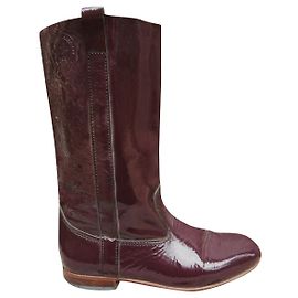 bottes La Botte Gardiane modèle Ella Star p 36 Violet