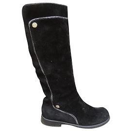 Bottes Céline en daim noir 36,5 Noir