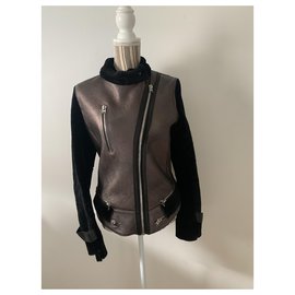 Giorgio-Coats, Outerwear-Black,Bronze