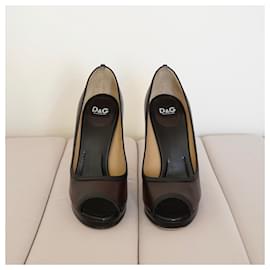 D&G-Heels-Brown,Black