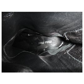 Miu Miu-Miu Miu boots new condition-Black