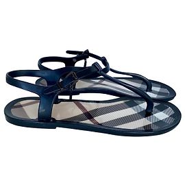 Burberry sandali Nero Beige