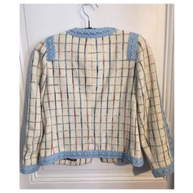 Edward Achour-Jackets-Other,Light blue