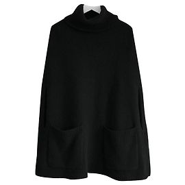 Joseph Suéter de Cachemira Luxe Cape Negro
