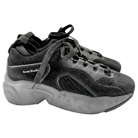 Acne Sneakers Manhattan Nero