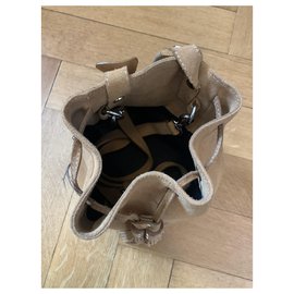 Sandro-Sandro bucket bag-Beige,Light brown