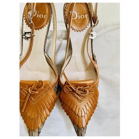 Christian Dior-DIOR heels-Caramel
