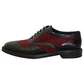 Burberry Lacets Noir Bordeaux