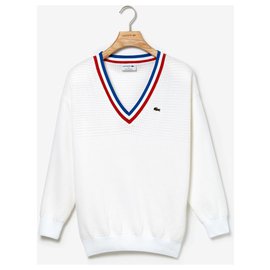 Lacoste Strickwaren Weiß