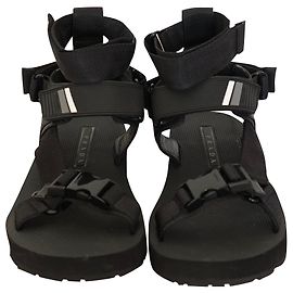 Prada Men Sandals Black