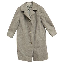 Autre Marque vintage coat in Harris Tweed t 38 Grey