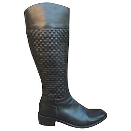 braided boots Max Mara p 36 Black