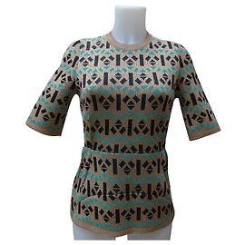 Marni Sweater Black and Gold Black Multiple colors Golden
