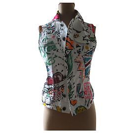 Dolce & Gabbana Arty top / chaqueta, Talla S. Multicolor