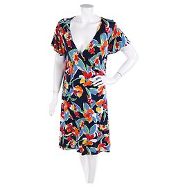 Robe multicolore Ralph Lauren en rayonne L Multicolore