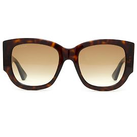 Gucci OVERSIZE HAVANA TRICOLOR Leopard print