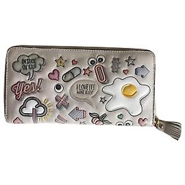 Anya Hindmarch wallet Eggshell