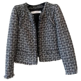 Iro Tweed Jacket Grey Grey
