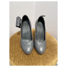 Chanel-Heels-Grey
