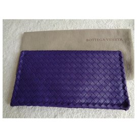 Bottega Veneta-Bolsos de embrague-Púrpura