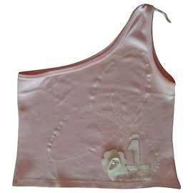 Baby Dior TOP DIOR CRISTIANO en Algodón Rosa